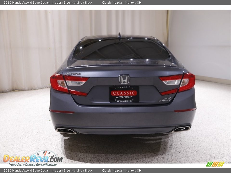 2020 Honda Accord Sport Sedan Modern Steel Metallic / Black Photo #19