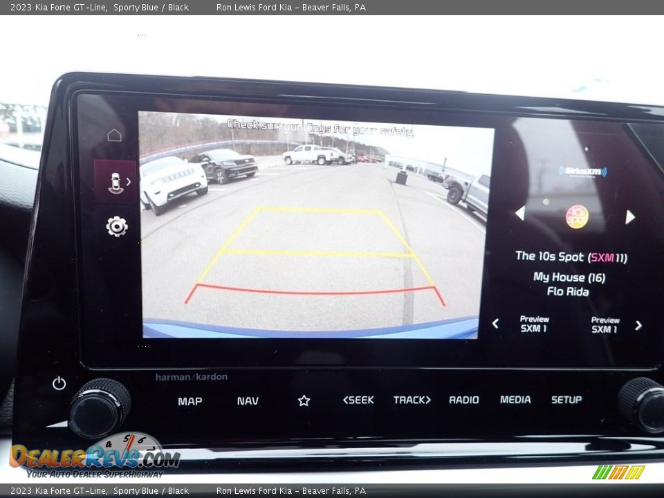 2023 Kia Forte GT-Line Sporty Blue / Black Photo #18