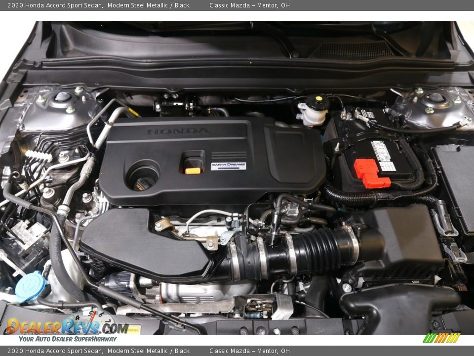 2020 Honda Accord Sport Sedan Modern Steel Metallic / Black Photo #20