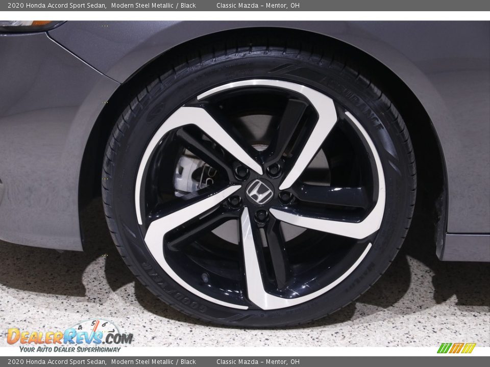 2020 Honda Accord Sport Sedan Modern Steel Metallic / Black Photo #21