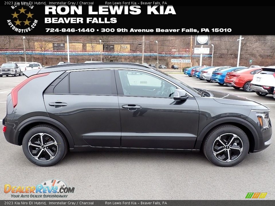 2023 Kia Niro EX Hybrid Interstellar Gray / Charcoal Photo #1