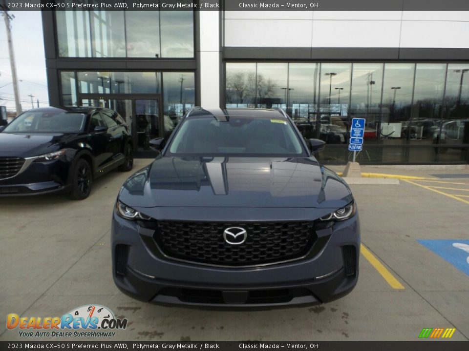 2023 Mazda CX-50 S Preferred Plus AWD Polymetal Gray Metallic / Black Photo #2