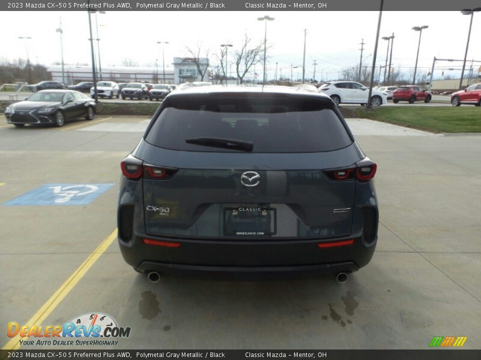 2023 Mazda CX-50 S Preferred Plus AWD Polymetal Gray Metallic / Black Photo #5