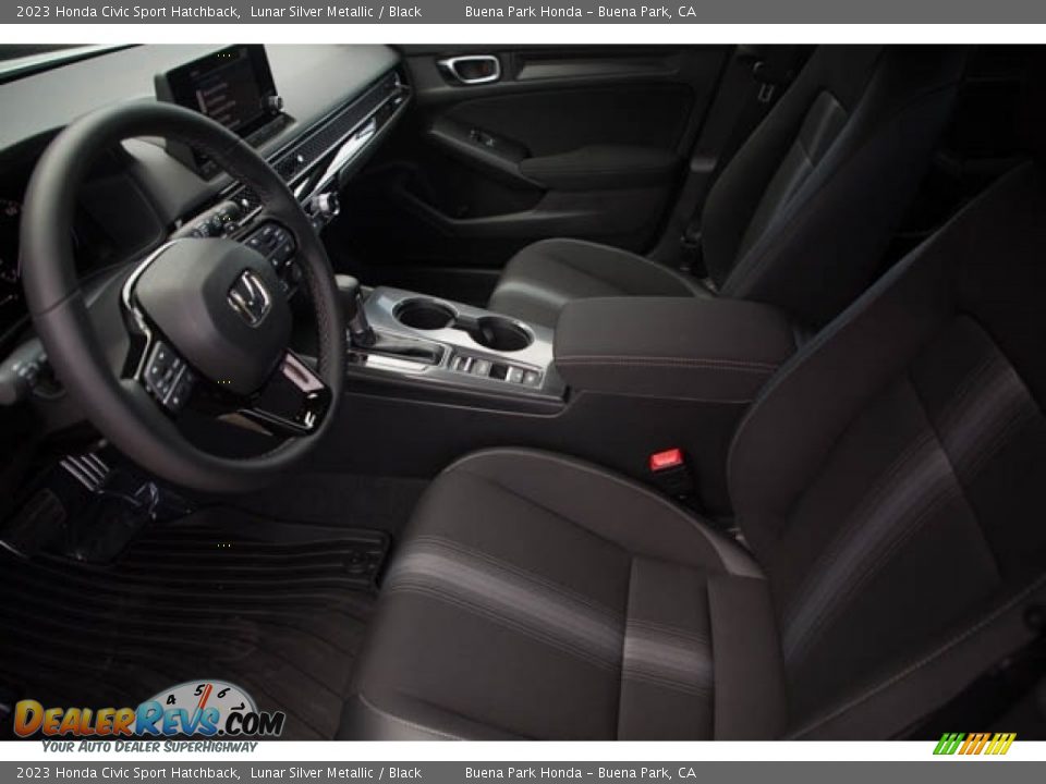 Front Seat of 2023 Honda Civic Sport Hatchback Photo #15