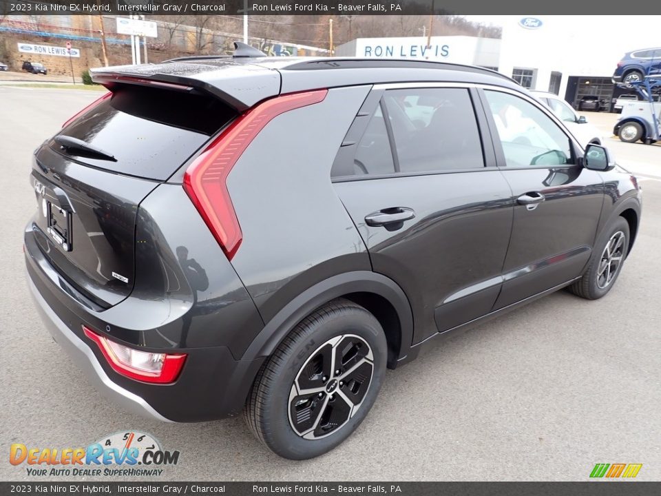 Interstellar Gray 2023 Kia Niro EX Hybrid Photo #8