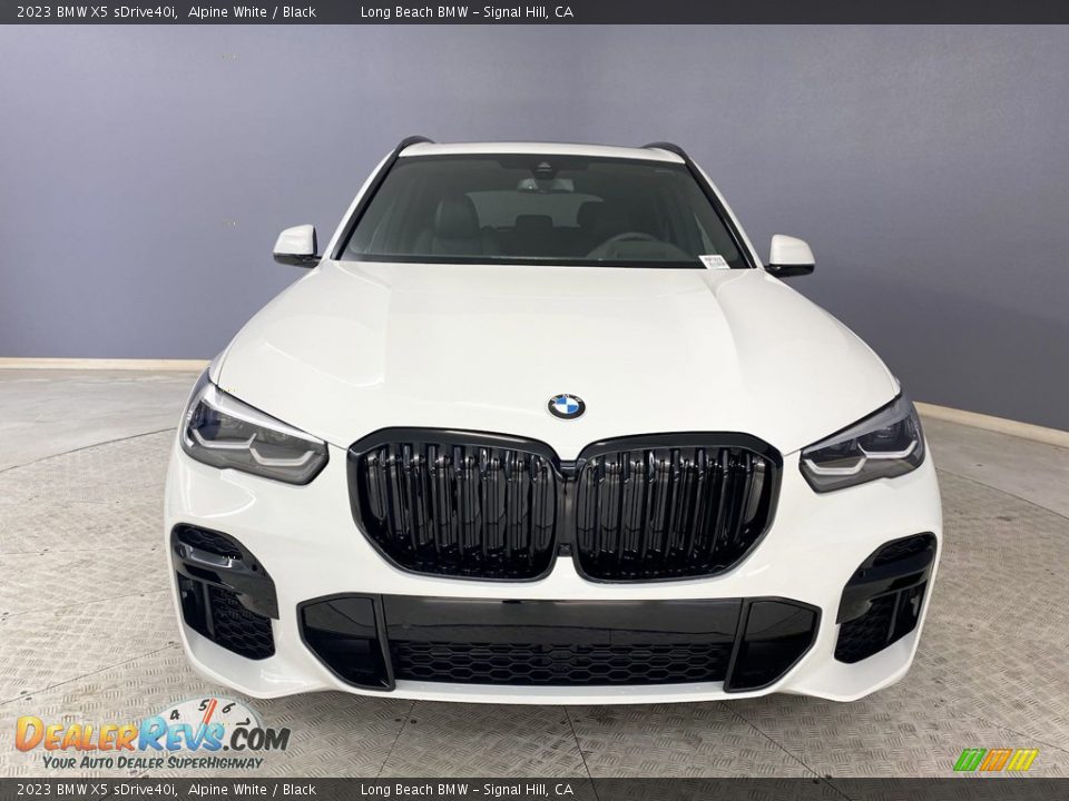 2023 BMW X5 sDrive40i Alpine White / Black Photo #2