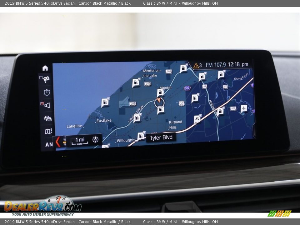 Navigation of 2019 BMW 5 Series 540i xDrive Sedan Photo #10