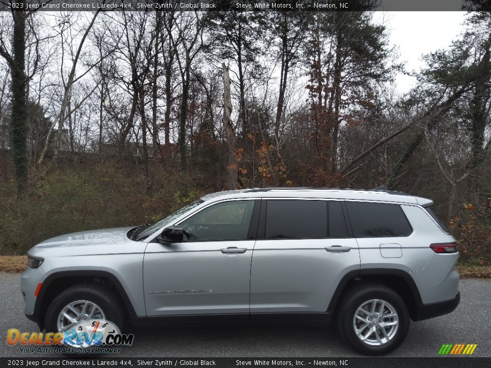 2023 Jeep Grand Cherokee L Laredo 4x4 Silver Zynith / Global Black Photo #1