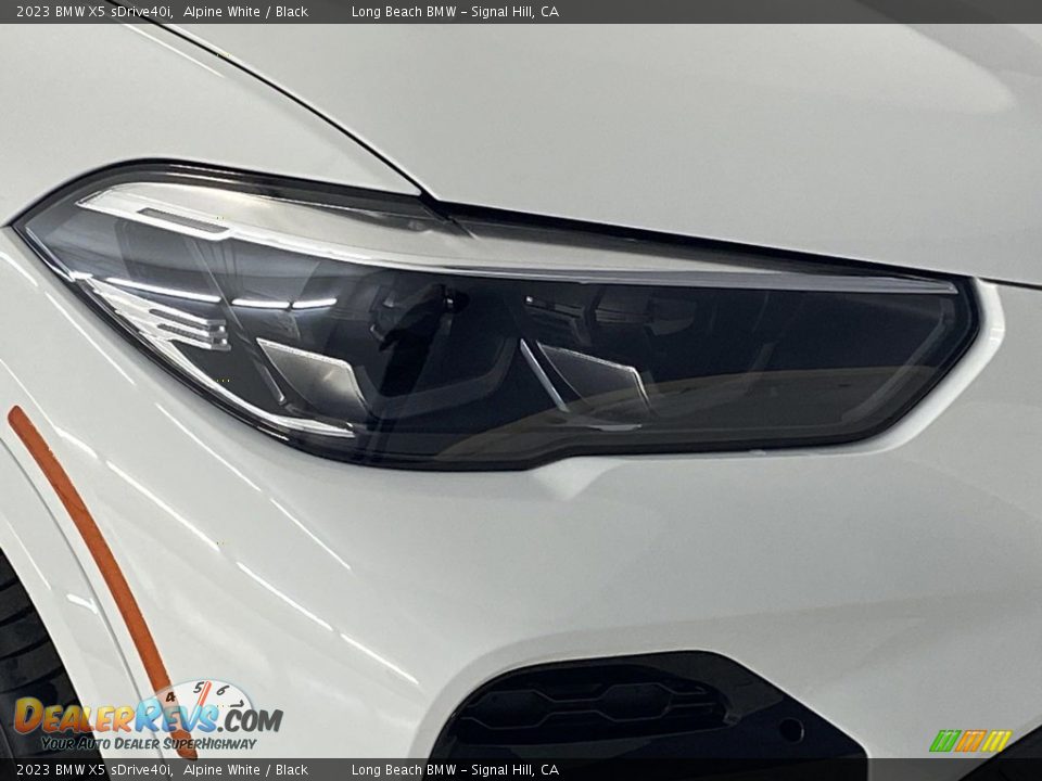 2023 BMW X5 sDrive40i Alpine White / Black Photo #4
