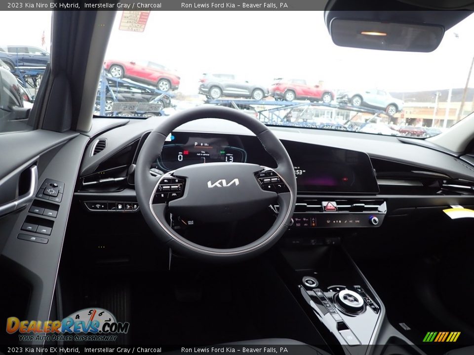 Dashboard of 2023 Kia Niro EX Hybrid Photo #13