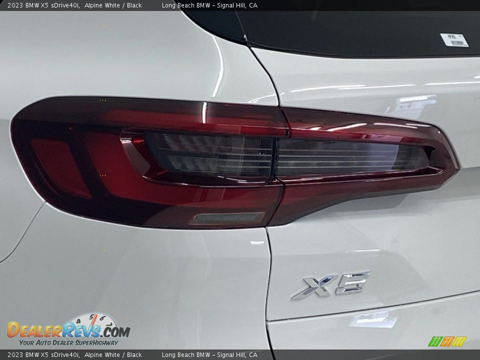 2023 BMW X5 sDrive40i Alpine White / Black Photo #6