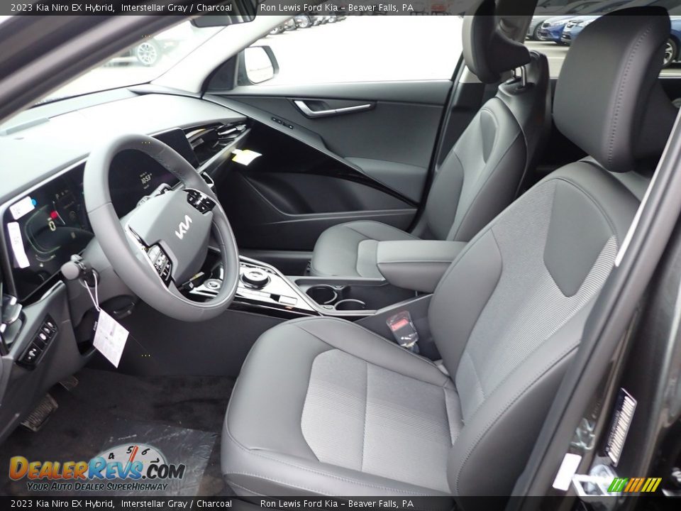 Charcoal Interior - 2023 Kia Niro EX Hybrid Photo #14