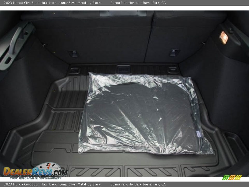 2023 Honda Civic Sport Hatchback Lunar Silver Metallic / Black Photo #26