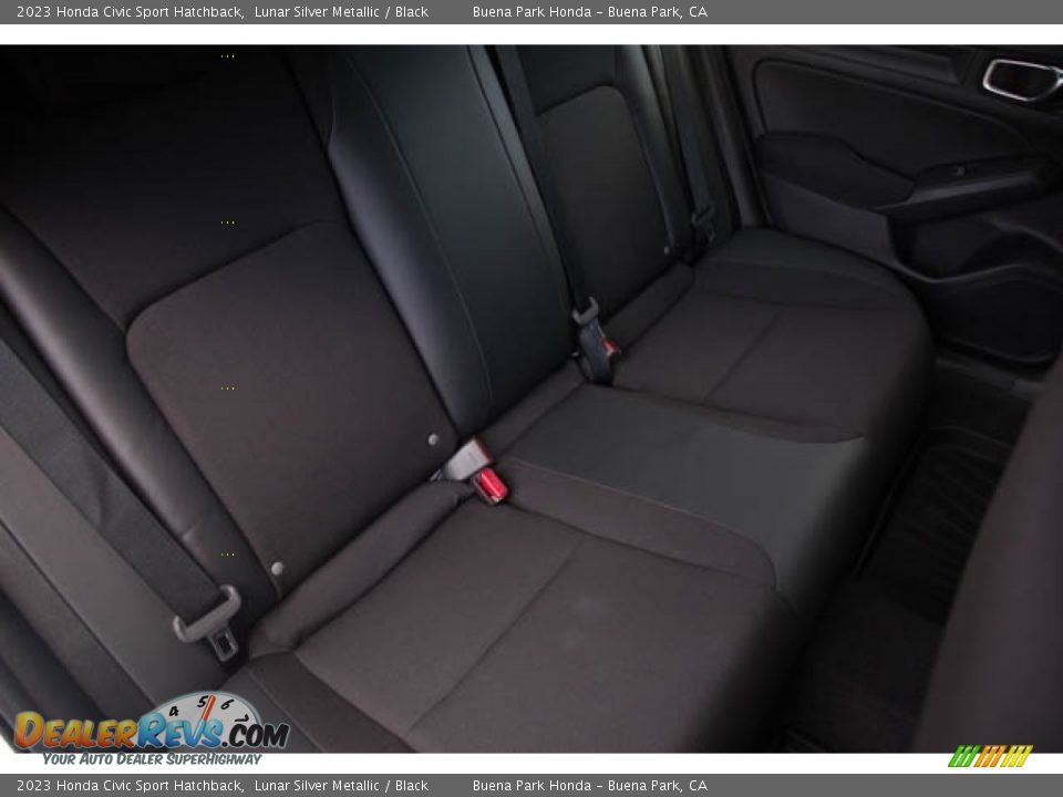Rear Seat of 2023 Honda Civic Sport Hatchback Photo #28
