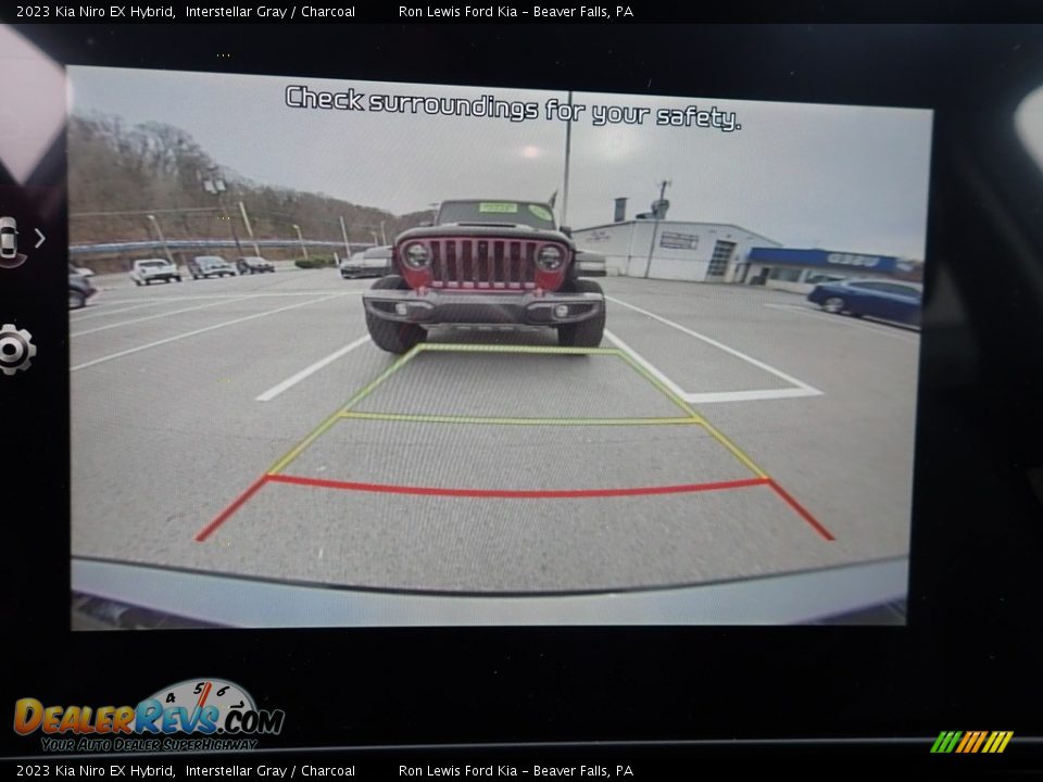 2023 Kia Niro EX Hybrid Interstellar Gray / Charcoal Photo #18