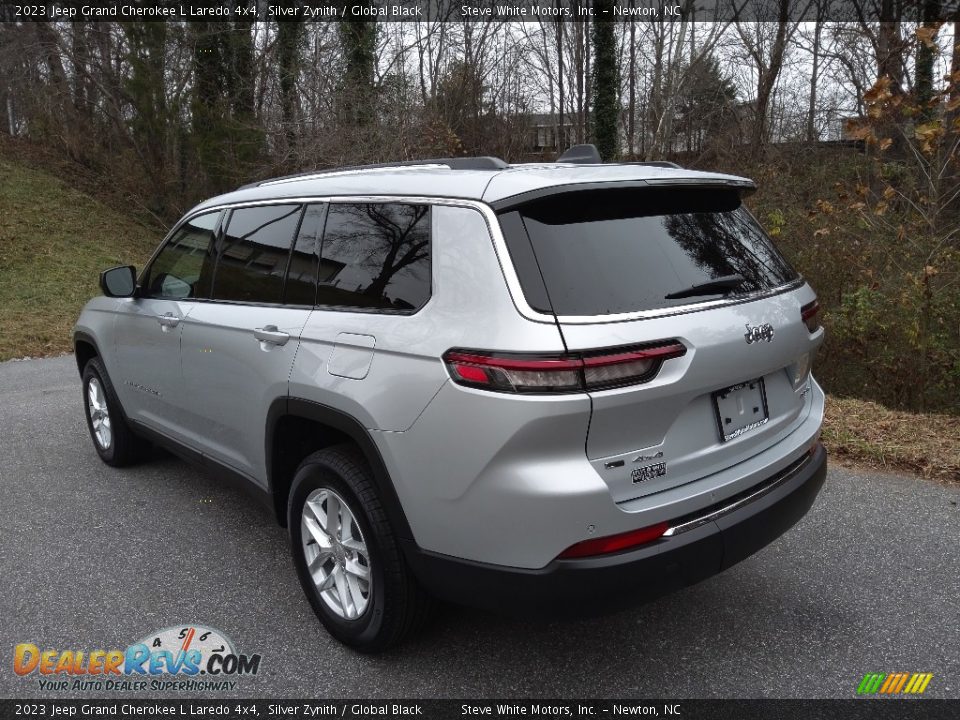 2023 Jeep Grand Cherokee L Laredo 4x4 Silver Zynith / Global Black Photo #8