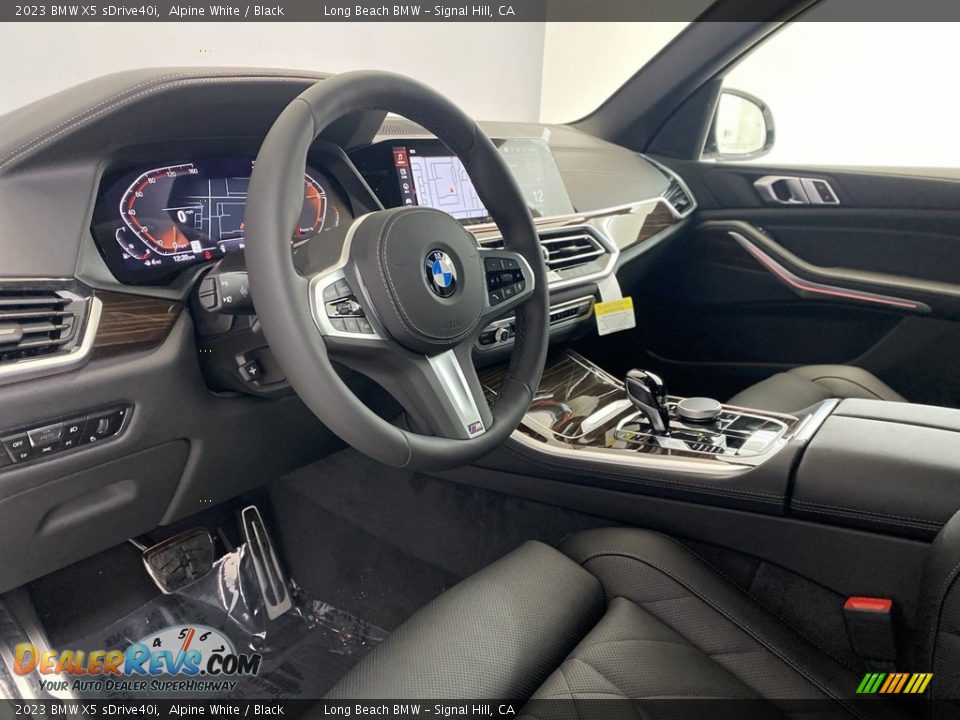 2023 BMW X5 sDrive40i Alpine White / Black Photo #12