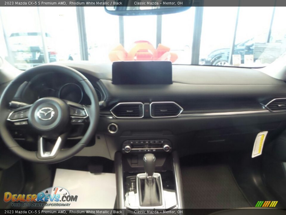 2023 Mazda CX-5 S Premium AWD Rhodium White Metallic / Black Photo #3