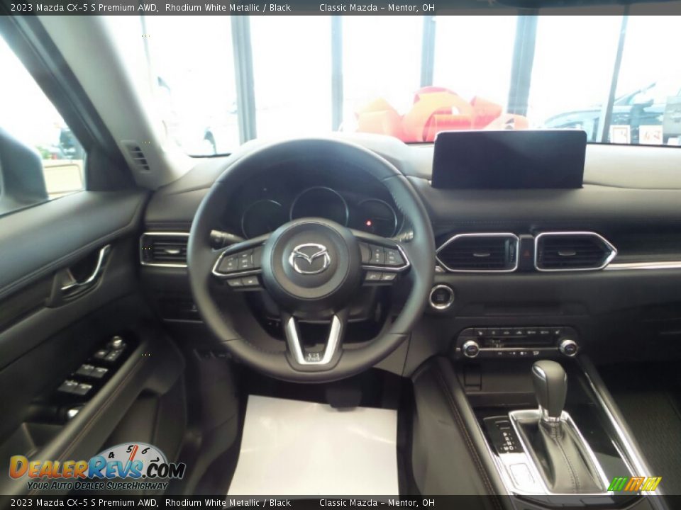 2023 Mazda CX-5 S Premium AWD Rhodium White Metallic / Black Photo #4