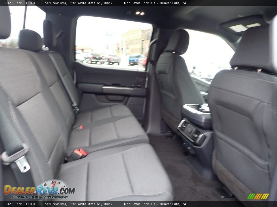2022 Ford F150 XLT SuperCrew 4x4 Star White Metallic / Black Photo #11