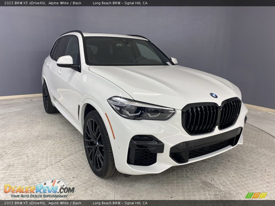 2023 BMW X5 sDrive40i Alpine White / Black Photo #26