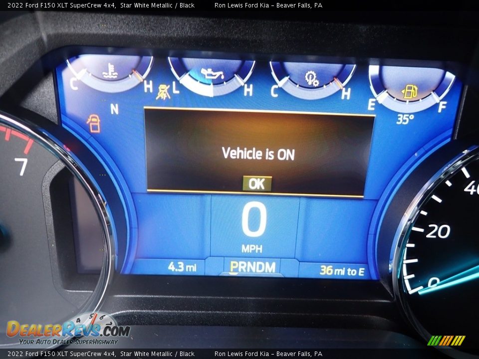 2022 Ford F150 XLT SuperCrew 4x4 Star White Metallic / Black Photo #19