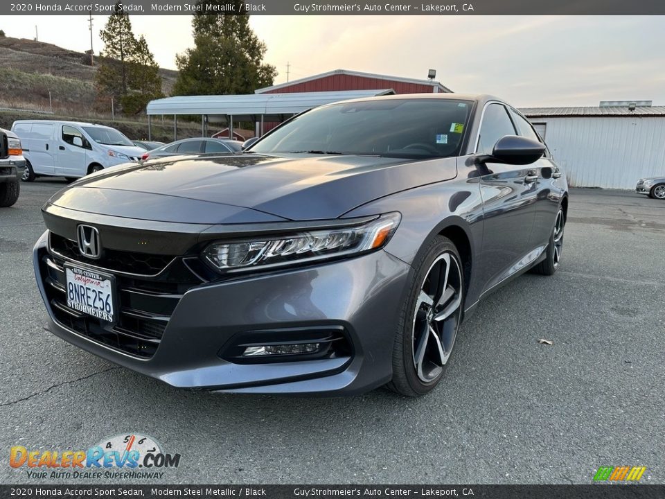 2020 Honda Accord Sport Sedan Modern Steel Metallic / Black Photo #2