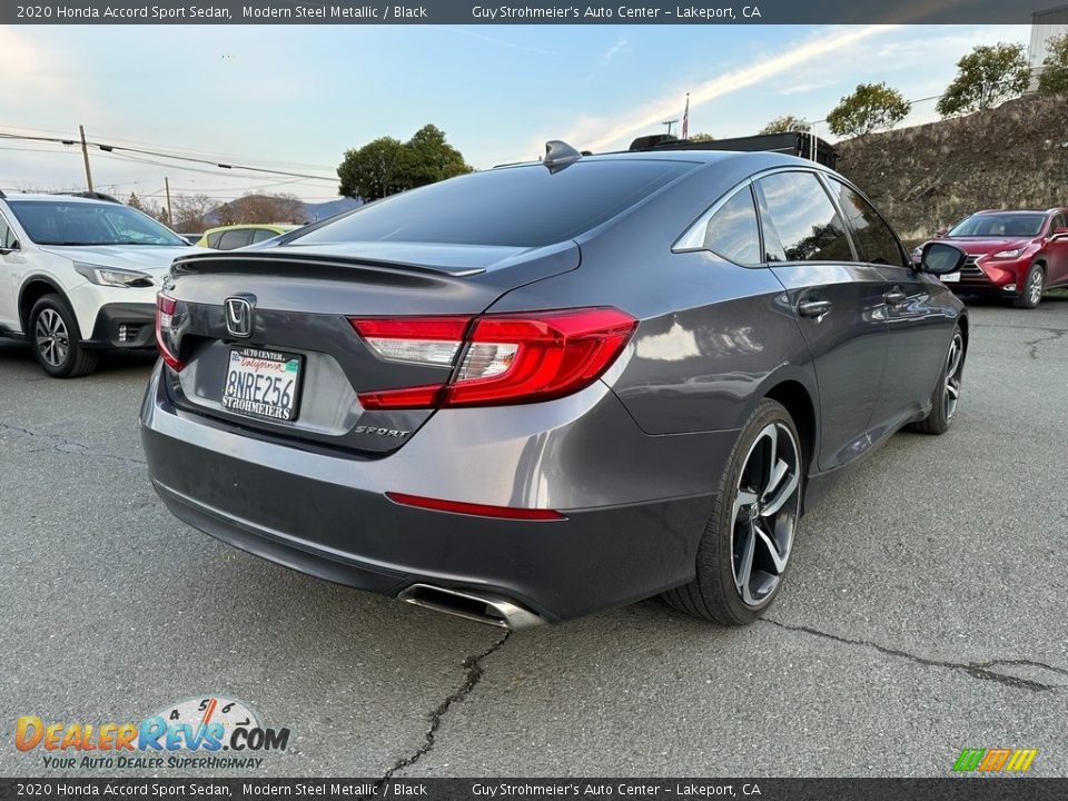 2020 Honda Accord Sport Sedan Modern Steel Metallic / Black Photo #3