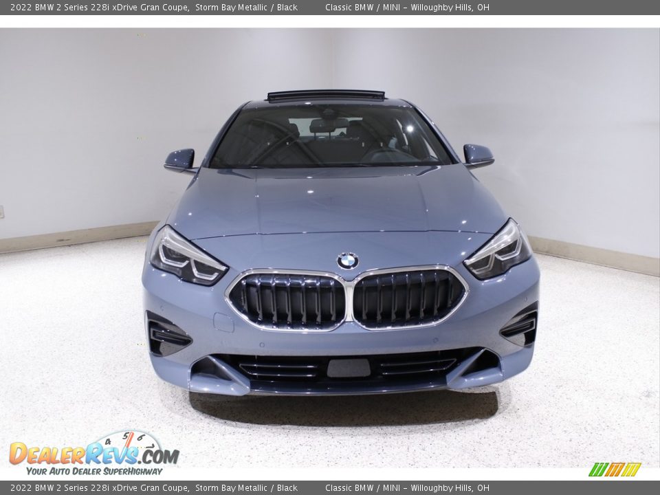 2022 BMW 2 Series 228i xDrive Gran Coupe Storm Bay Metallic / Black Photo #2