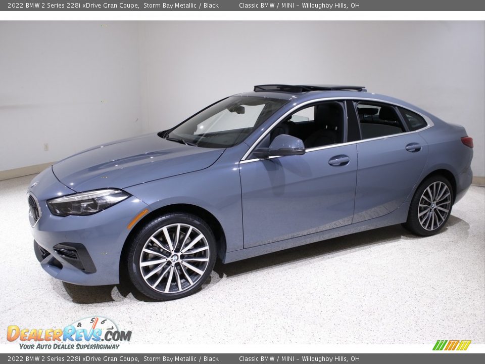 Front 3/4 View of 2022 BMW 2 Series 228i xDrive Gran Coupe Photo #3
