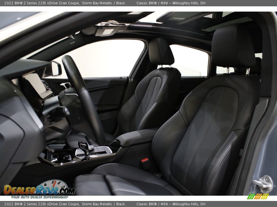 2022 BMW 2 Series 228i xDrive Gran Coupe Storm Bay Metallic / Black Photo #5
