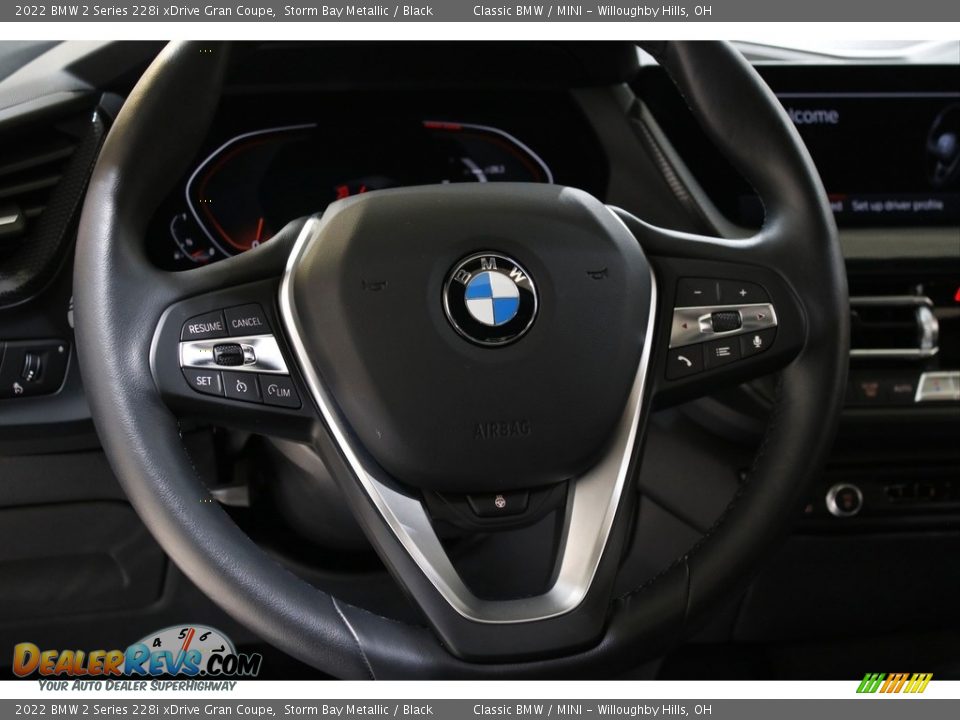 2022 BMW 2 Series 228i xDrive Gran Coupe Steering Wheel Photo #7