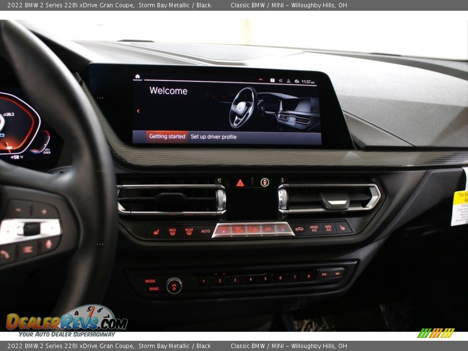 Controls of 2022 BMW 2 Series 228i xDrive Gran Coupe Photo #9