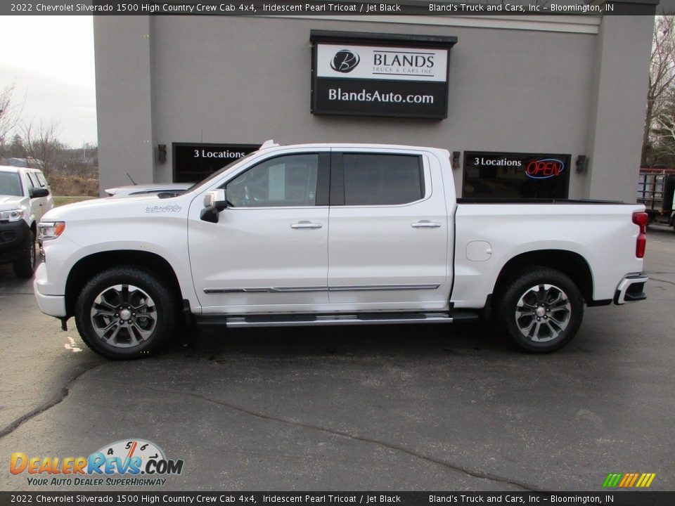 2022 Chevrolet Silverado 1500 High Country Crew Cab 4x4 Iridescent Pearl Tricoat / Jet Black Photo #1