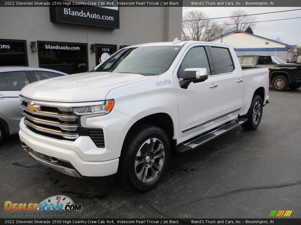 2022 Chevrolet Silverado 1500 High Country Crew Cab 4x4 Iridescent Pearl Tricoat / Jet Black Photo #2