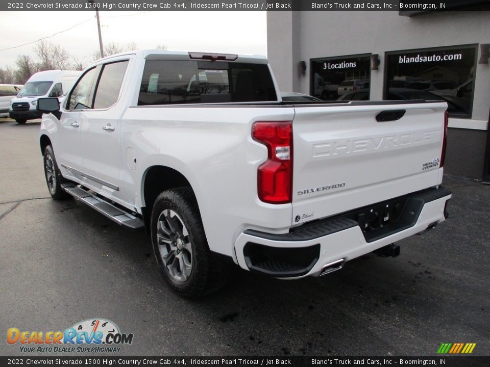 2022 Chevrolet Silverado 1500 High Country Crew Cab 4x4 Iridescent Pearl Tricoat / Jet Black Photo #3