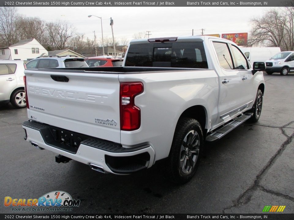 2022 Chevrolet Silverado 1500 High Country Crew Cab 4x4 Iridescent Pearl Tricoat / Jet Black Photo #4