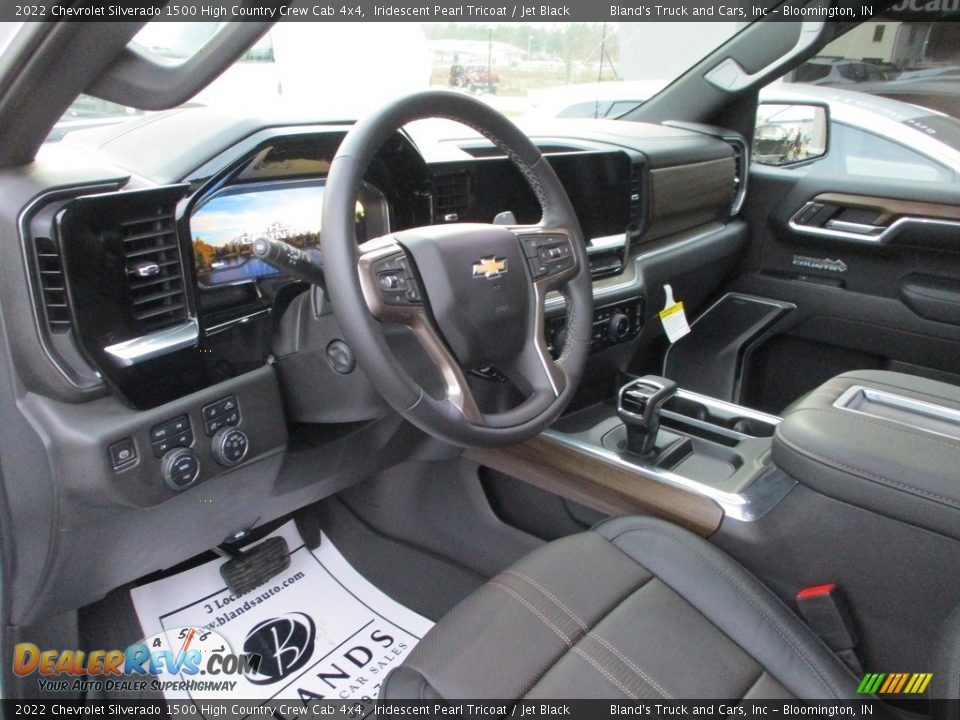 2022 Chevrolet Silverado 1500 High Country Crew Cab 4x4 Iridescent Pearl Tricoat / Jet Black Photo #6