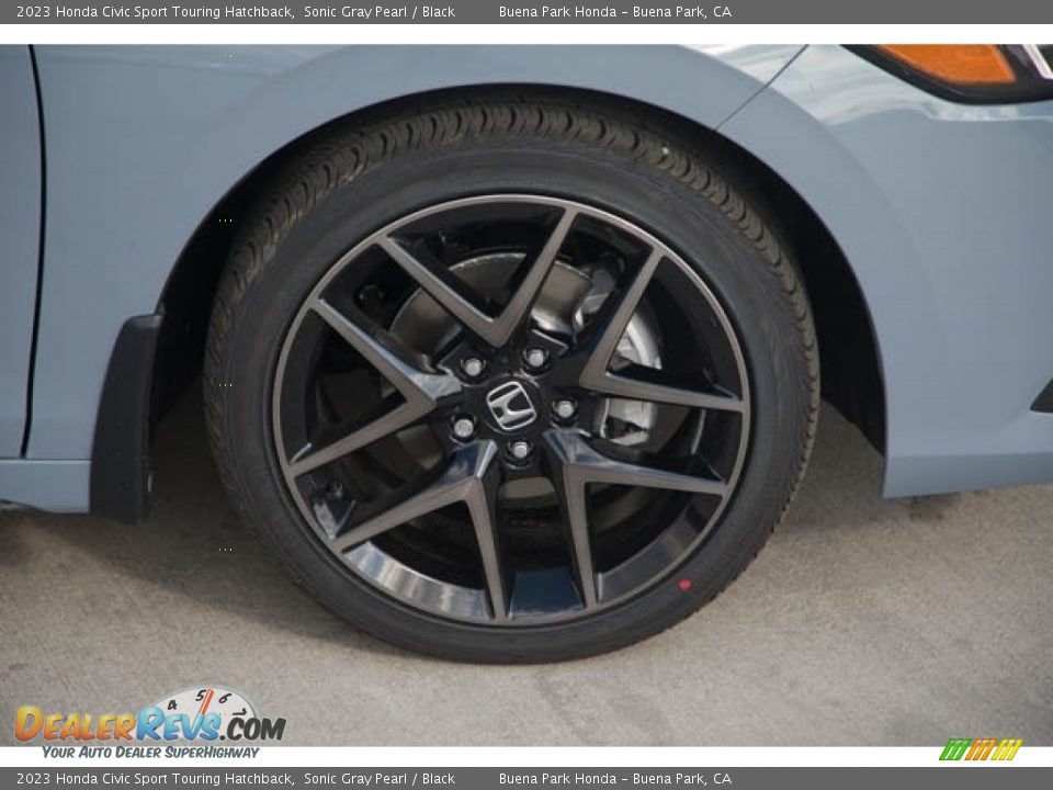 2023 Honda Civic Sport Touring Hatchback Sonic Gray Pearl / Black Photo #11