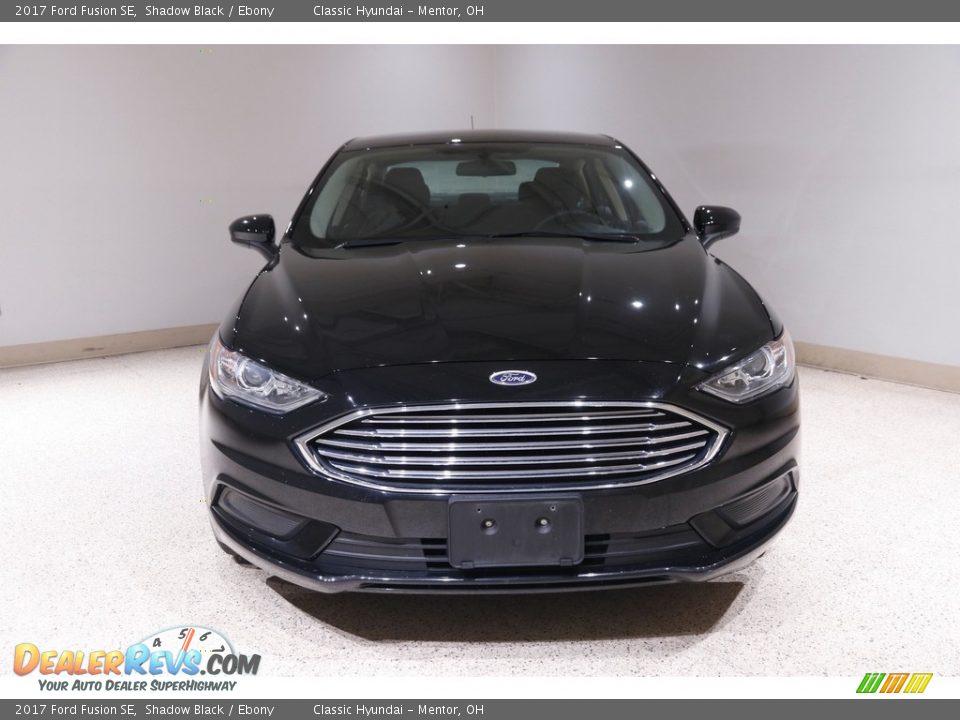 2017 Ford Fusion SE Shadow Black / Ebony Photo #2