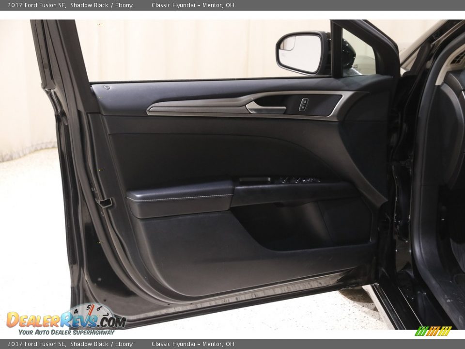 2017 Ford Fusion SE Shadow Black / Ebony Photo #5
