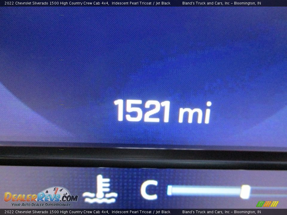 2022 Chevrolet Silverado 1500 High Country Crew Cab 4x4 Iridescent Pearl Tricoat / Jet Black Photo #16