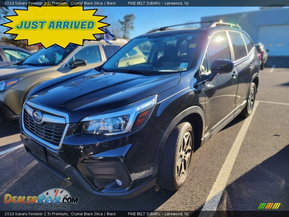 2019 Subaru Forester 2.5i Premium Crystal Black Silica / Black Photo #1