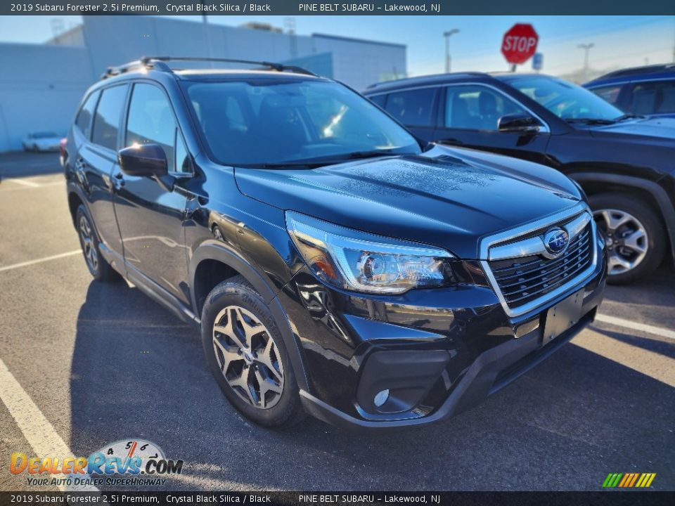 2019 Subaru Forester 2.5i Premium Crystal Black Silica / Black Photo #2