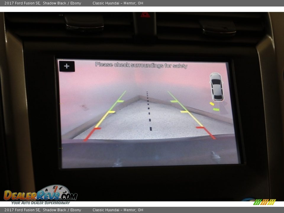 2017 Ford Fusion SE Shadow Black / Ebony Photo #13