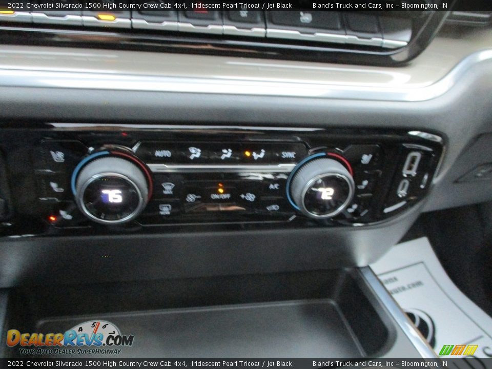 2022 Chevrolet Silverado 1500 High Country Crew Cab 4x4 Iridescent Pearl Tricoat / Jet Black Photo #24