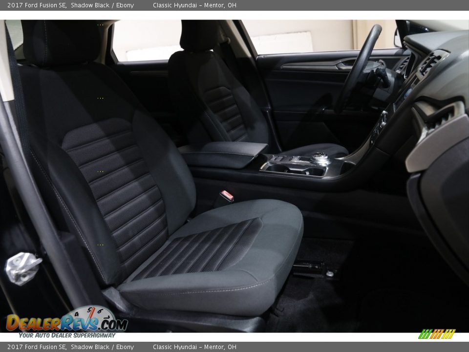 2017 Ford Fusion SE Shadow Black / Ebony Photo #16
