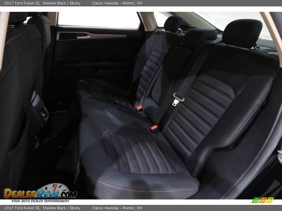 2017 Ford Fusion SE Shadow Black / Ebony Photo #18