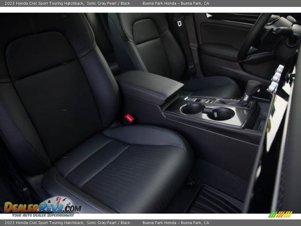 2023 Honda Civic Sport Touring Hatchback Sonic Gray Pearl / Black Photo #31