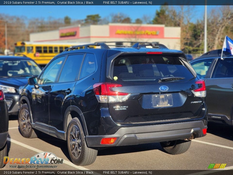 2019 Subaru Forester 2.5i Premium Crystal Black Silica / Black Photo #7